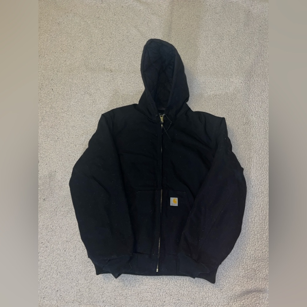 Carhartt Black Hooded Jacket